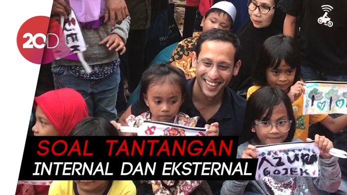 Curhat Nadiem Makarim Kewalahan dan Stres Urus Go-Jek