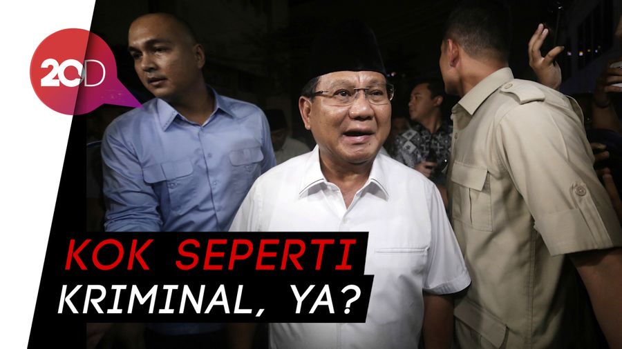 Ditolak Jenguk Eggi-Lieus, Prabowo Pertanyakan Penahanan Keduanya