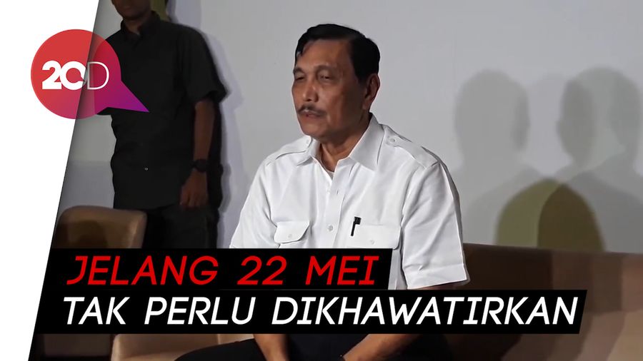 Luhut: Buat Teman-teman 02, Jika Ada Komplain Laporkan Saja Semua