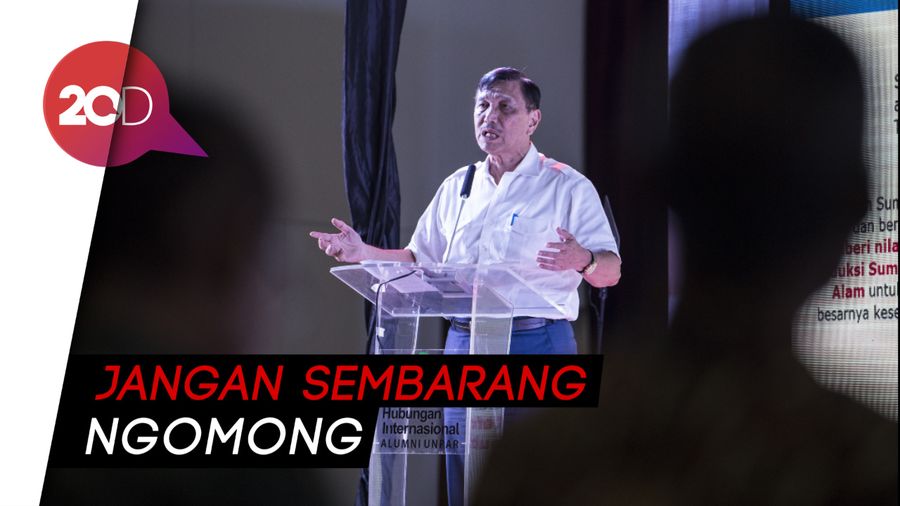 Luhut Tanggapi Kabar 108 Purn TNI/Polri akan Ikut Aksi 22 Mei