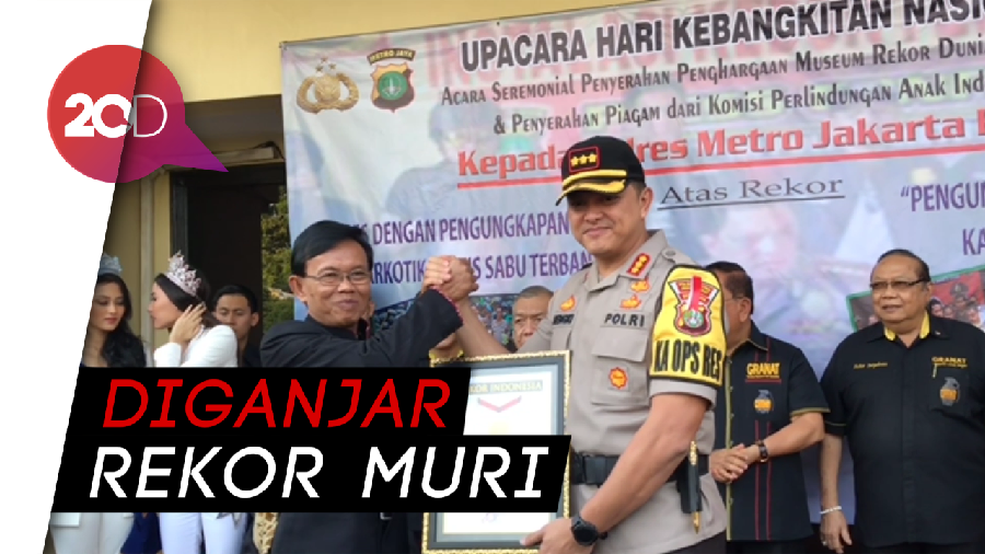 Penghargaan untuk Polres Jakbar yang Sikat Preman-Narkoba Terbesar