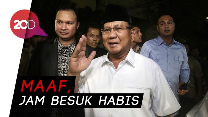 Rombongan Prabowo Subianto Ditolak Jenguk Eggi-Lieus di Polda