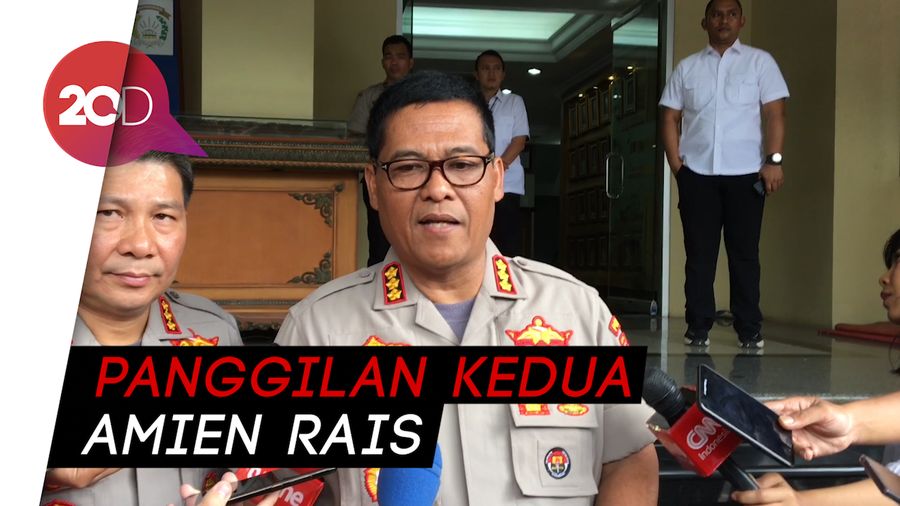 Mangkir, Amien Rais akan Diperiksa Kembali pada Jumat 24 Mei