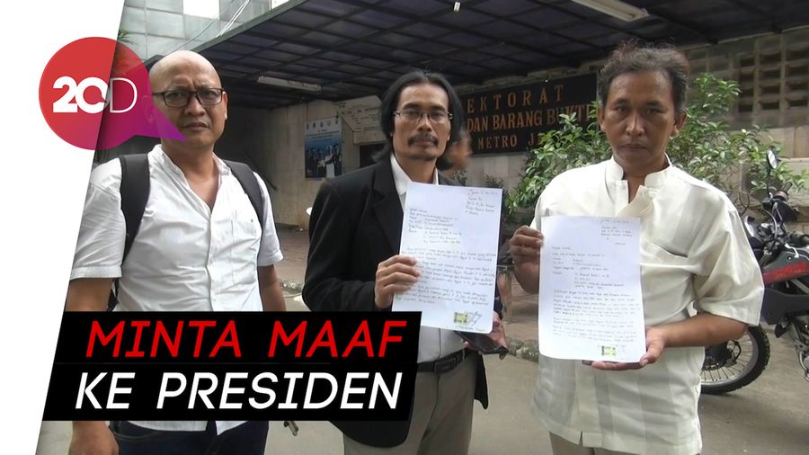 Pria Pengancam Penggal Jokowi Kirim Surat Maaf ke Presiden
