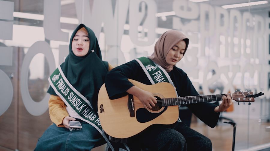 QnA Finalis Sunsilk Hijab Hunt 2019 - Lisa dan Delvi
