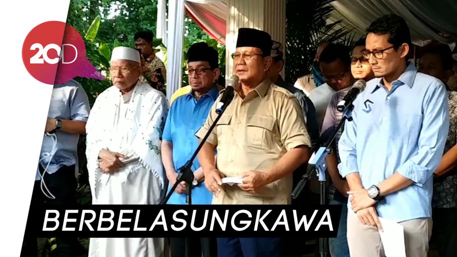 Prabowo Ucapkan Belasungkawa untuk Korban Aksi 22 Mei