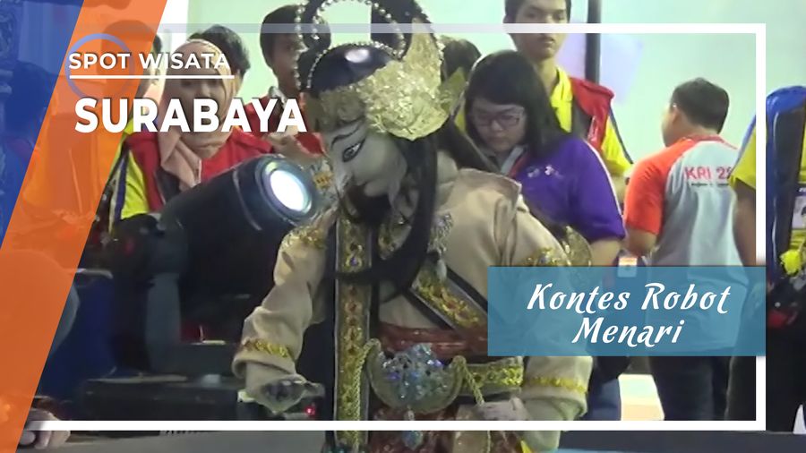 Kontes Robot Menari, Surabaya