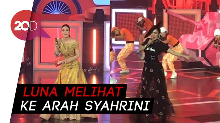 Begini Momen Luna Maya dan Syahrini Saling Bertemu