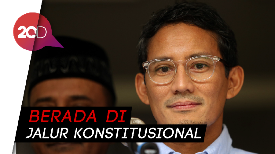 Besok, Prabowo-Sandi Ajukan Gugatan ke MK