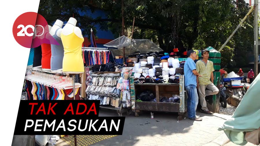 Curhat PKL Tanah Abang Akibat Rusuh 22 Mei: Amsyong!