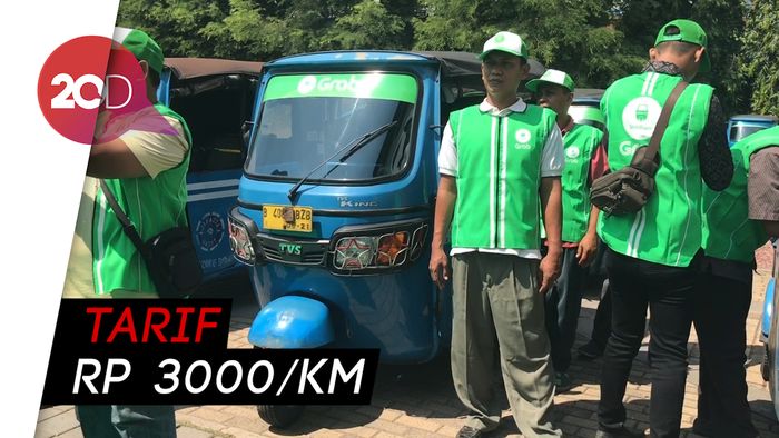 Dukung Transportasi Lokal, GrabBajay Resmi Diluncurkan
