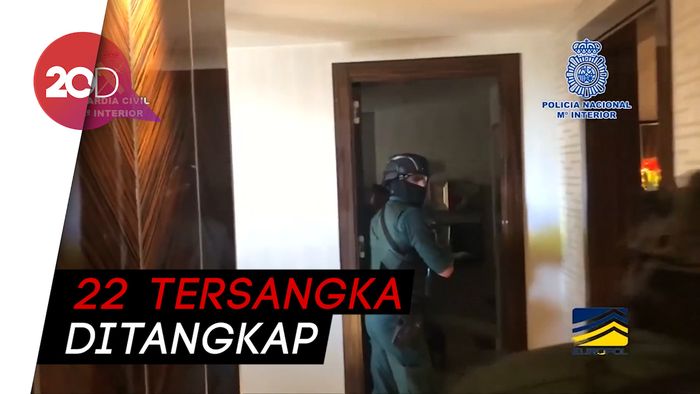 Operasi Penangkapan Pemimpin Geng Narkoba di Eropa