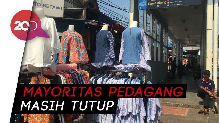 PKL Pasar Tanah Abang Bergeliat Lagi
