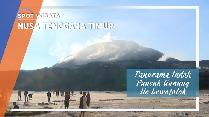 Suguhan Panorama Indah Puncak Gunung Ile Lewotolok