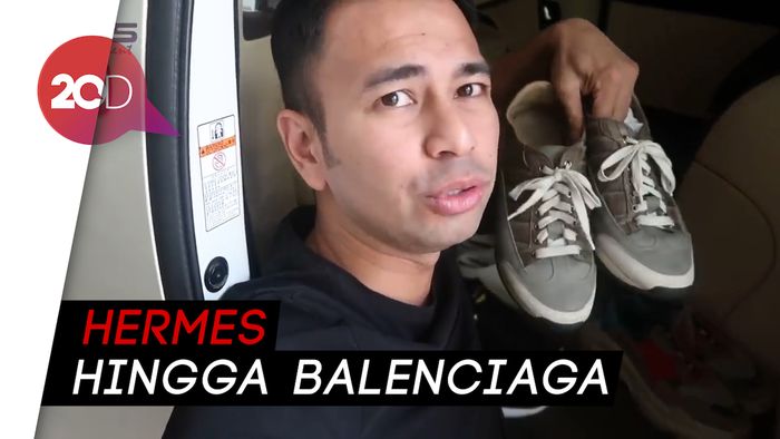 Melihat Koleksi Sneakers Ratusan Juta Milik Raffi Ahmad