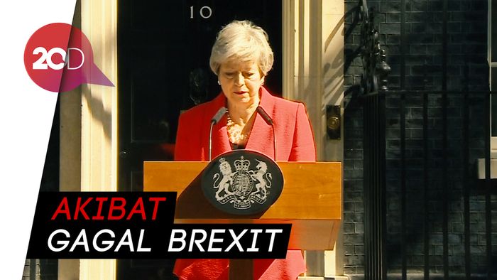 Perdana Menteri Inggris Theresa May Mundur