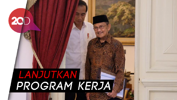 Ucapan Selamat Habibie untuk Jokowi