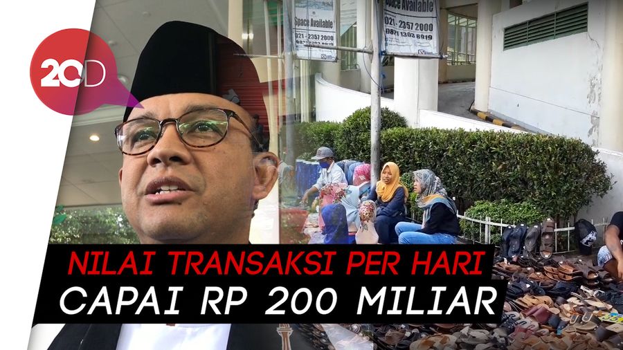 Usai Kerusuhan 22 Mei, Pasar Tanah Abang Kembali Dibuka