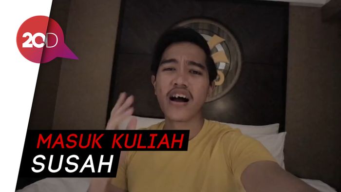 Alasan Kaesang Belum Lulus Kuliah