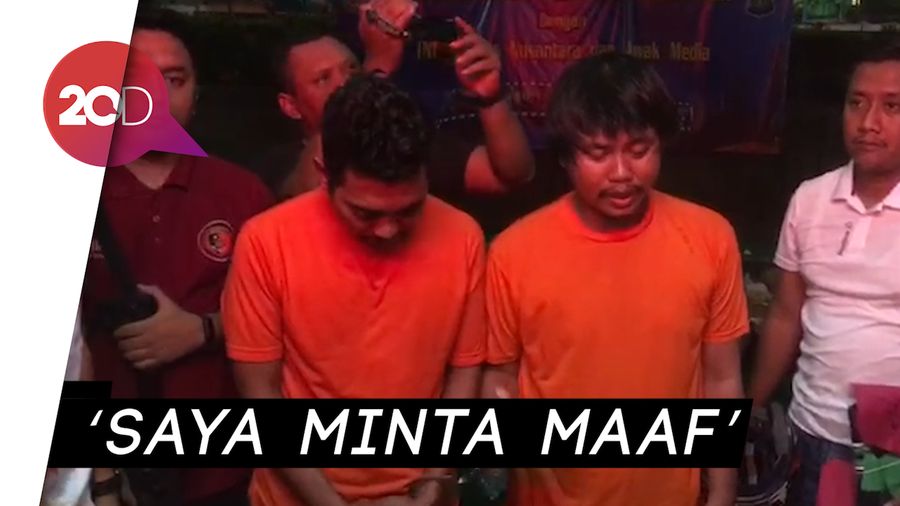2 Pria yang Ajak Lempar Kotoran ke Panser saat Rusuh Ditangkap!