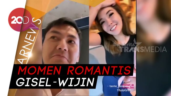 Ciyeee Gisel Happy Banget Nih Dapat Bunga dari Wijin