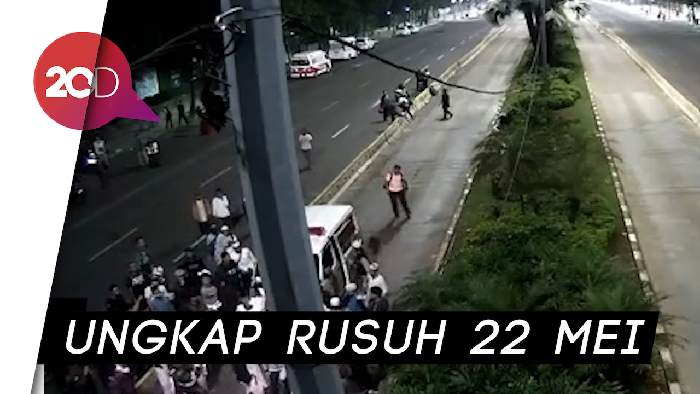 Polisi Jadikan CCTV Pembagian Amplop Ini Petunjuk Rusuh 22 Mei