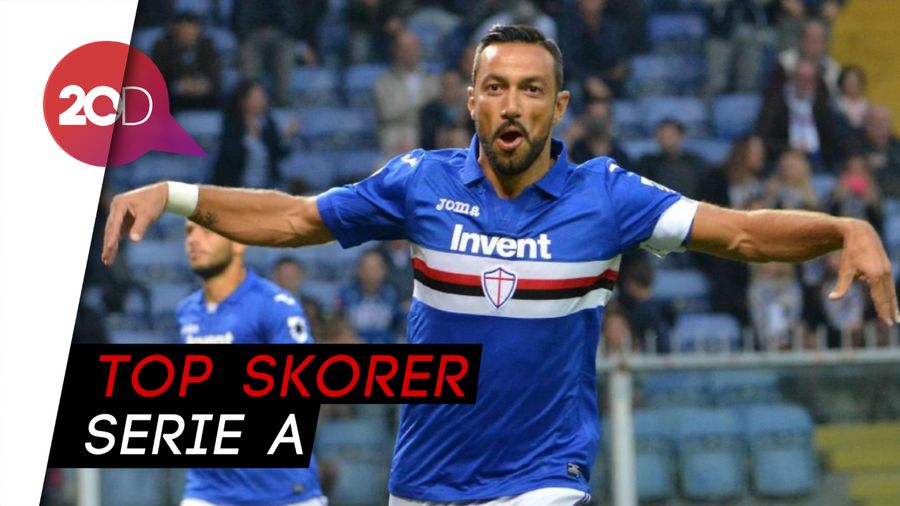 Quagliarella Sabet Capocannoniere, Kalahkan Cristiano Ronaldo