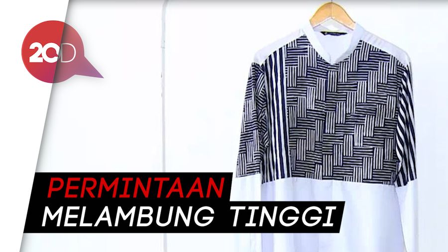 Jelang Lebaran, Omzet Pedagang Baju Koko Ini Naik 5x Lipat
