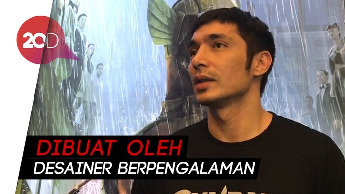 Kostum Gundala Diimpor Langsung dari Los Angeles