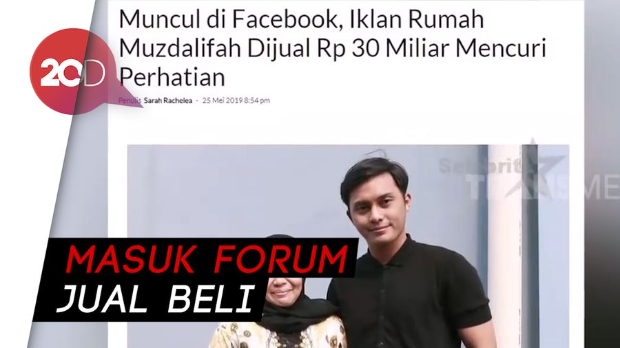 Penampakan Rumah Muzdalifah yang Disebut Dijual Rp 30 Miliar