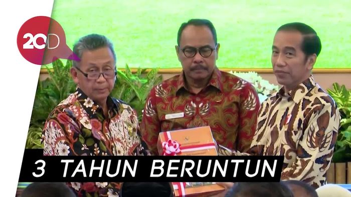 Jokowi Bersyukur Pemerintah Kembali Mendapat Predikat WTP