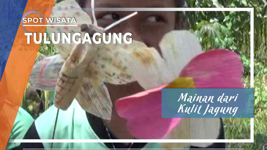 Mainan Tradisional dari Klobot Kulit Jagung Tulungagung