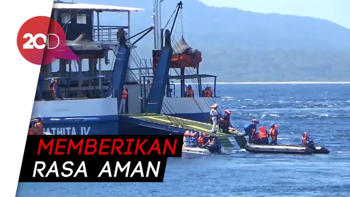 Antisipasi Kecelakaan Laut, Tim Gabungan Simulasi Penyelamatan