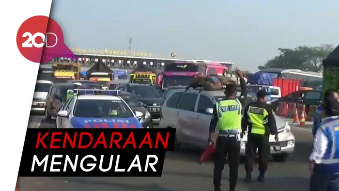 H-6 Lebaran, Tol Cipali Macet