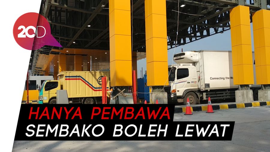 Truk Tak Berstiker Dilarang Melintasi Tol Cikampek