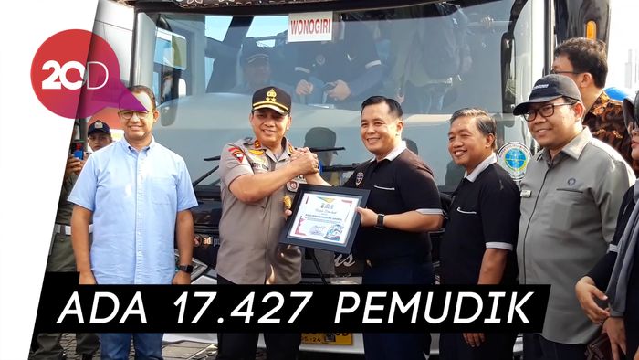 Lepas Mudik Gratis, Anies Harap Perjalanan Berkesan