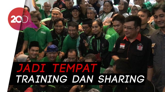 Menengok Markas Barunya Mitra Pengemudi Grab di Cilandak