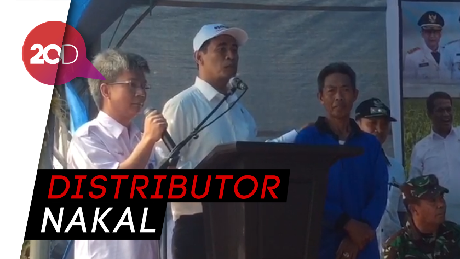 Mentan Copot Distributor Pupuk Nakal Saat Panen Raya