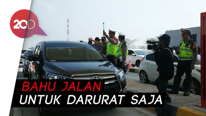 Polisi Tolerir Pemudik Berhenti Sejenak di Bahu Jalan, Tapi 2 Menit Saja