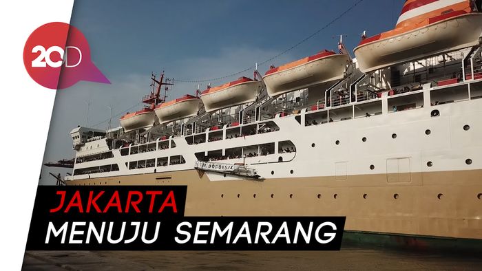 1.982 Pemotor Mudik Gratis Naik Kapal Laut