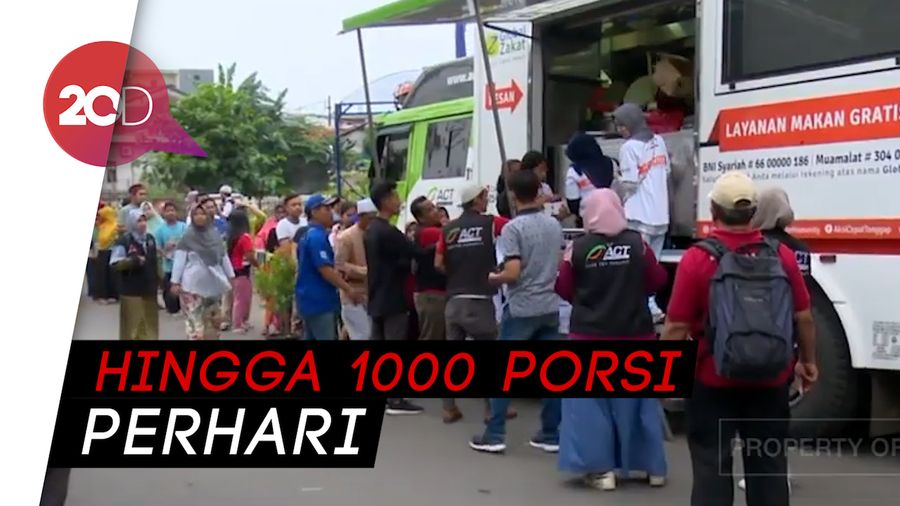 Intip Dapur Keliling Penyedia Buka Puasa Kaum Dhuafa