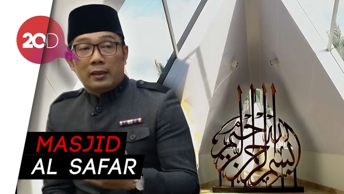 Kata Ridwan Kamil soal Simbol Segitiga Masjid Rancangannya 