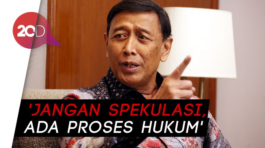 Wiranto soal Pejabat Diancam Dibunuh: Tunggu Proses Hukum!