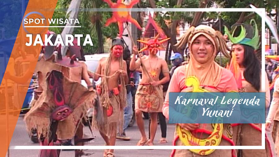 Karnaval Legenda Yunani di Jakarta