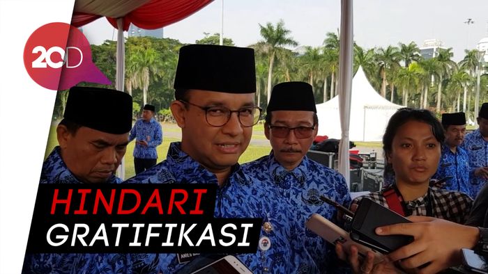 Anies Ingatkan Jajaran Pemprov DKI yang Terima Parsel Harus Lapor