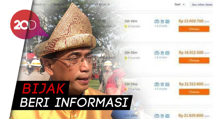 Heboh Tiket Pesawat Belasan Juta, Menhub: Semua Harus Introspeksi
