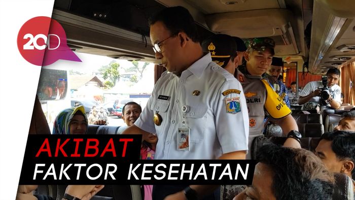 Pantau Kp Rambutan, Anies: 15% Sopir Tidak Laik Mengemudi