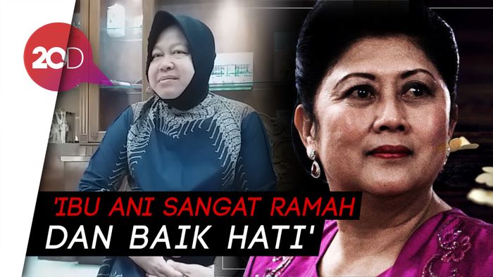 Risma Kenang saat Ani Yudhoyono Selalu Memuji Taman di Surabaya