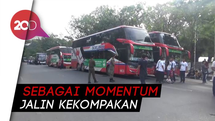 Wuih.. 1000 Orang Ikut Mudik Gratis di Sulawesi Selatan