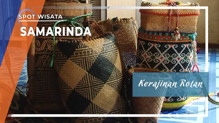 Kerajinan Rotan Long Apari Mahakam Hulu Kalimantan
